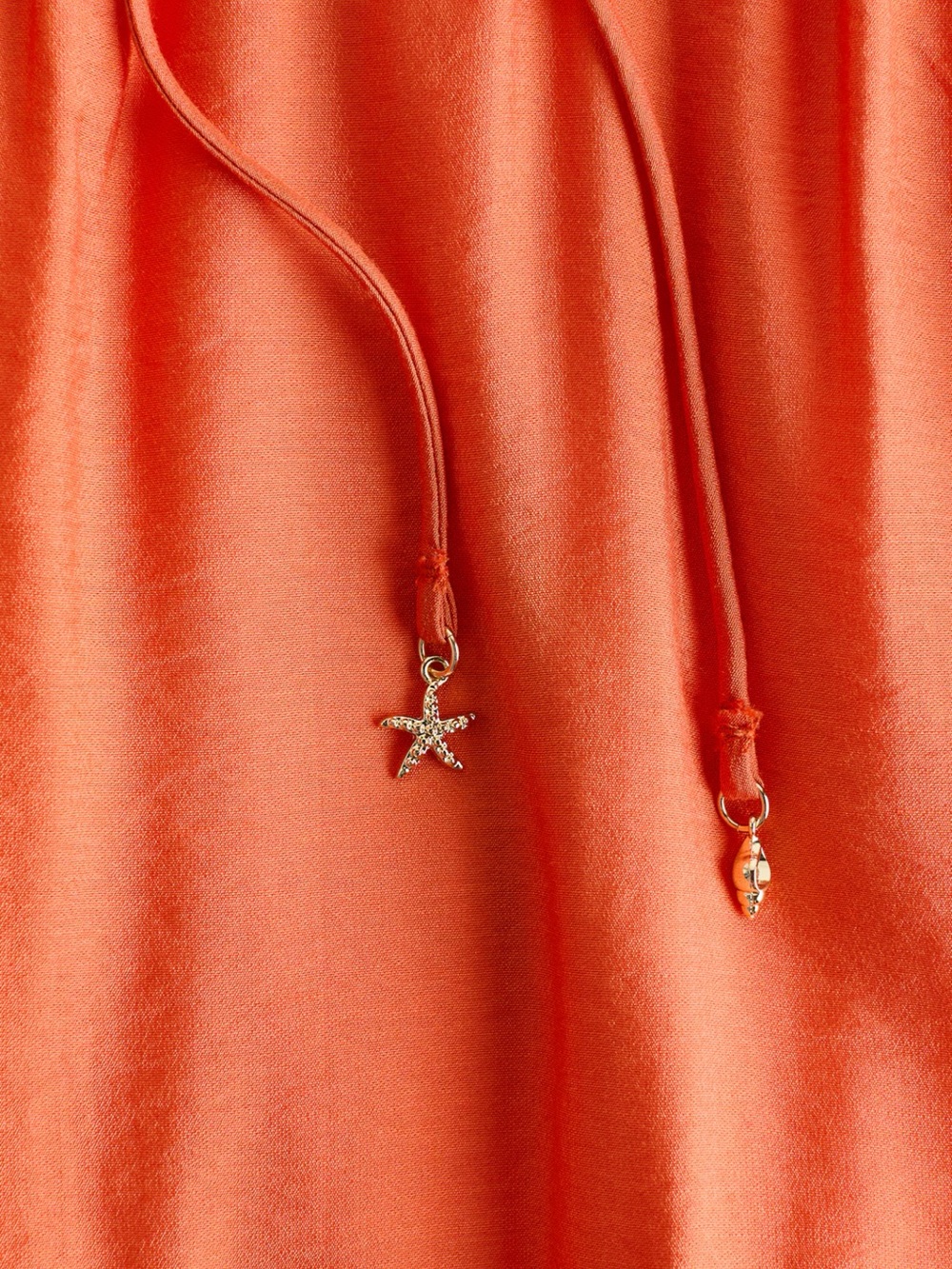 H&M Orange Tiered Maxi Dress - Picture 5 of 5